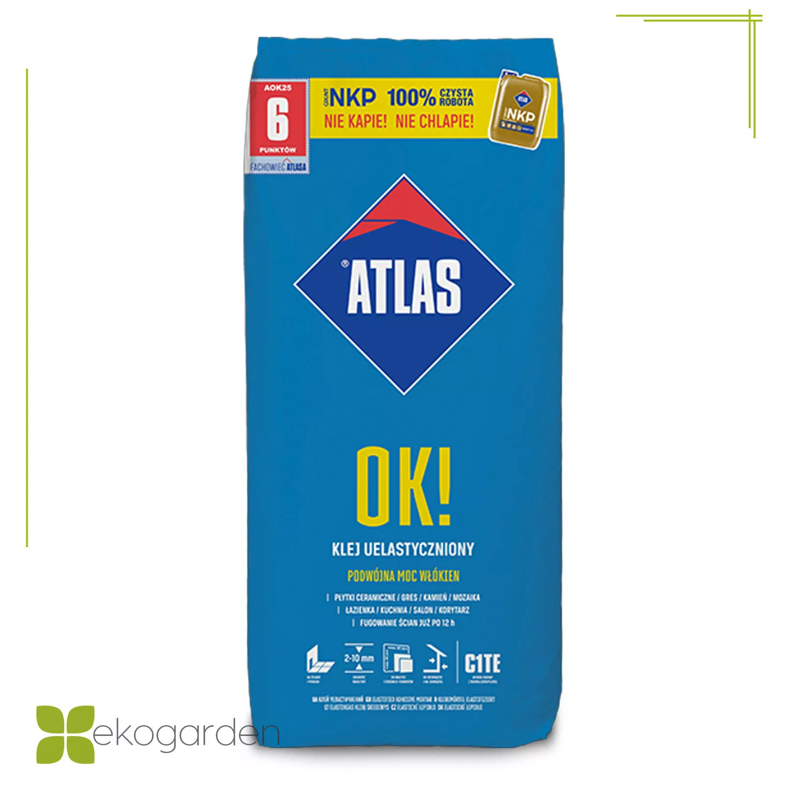 Elastifizierter Klebstoff - ATLAS OK! Elastifizierter Klebstoff - ATLAS OK!