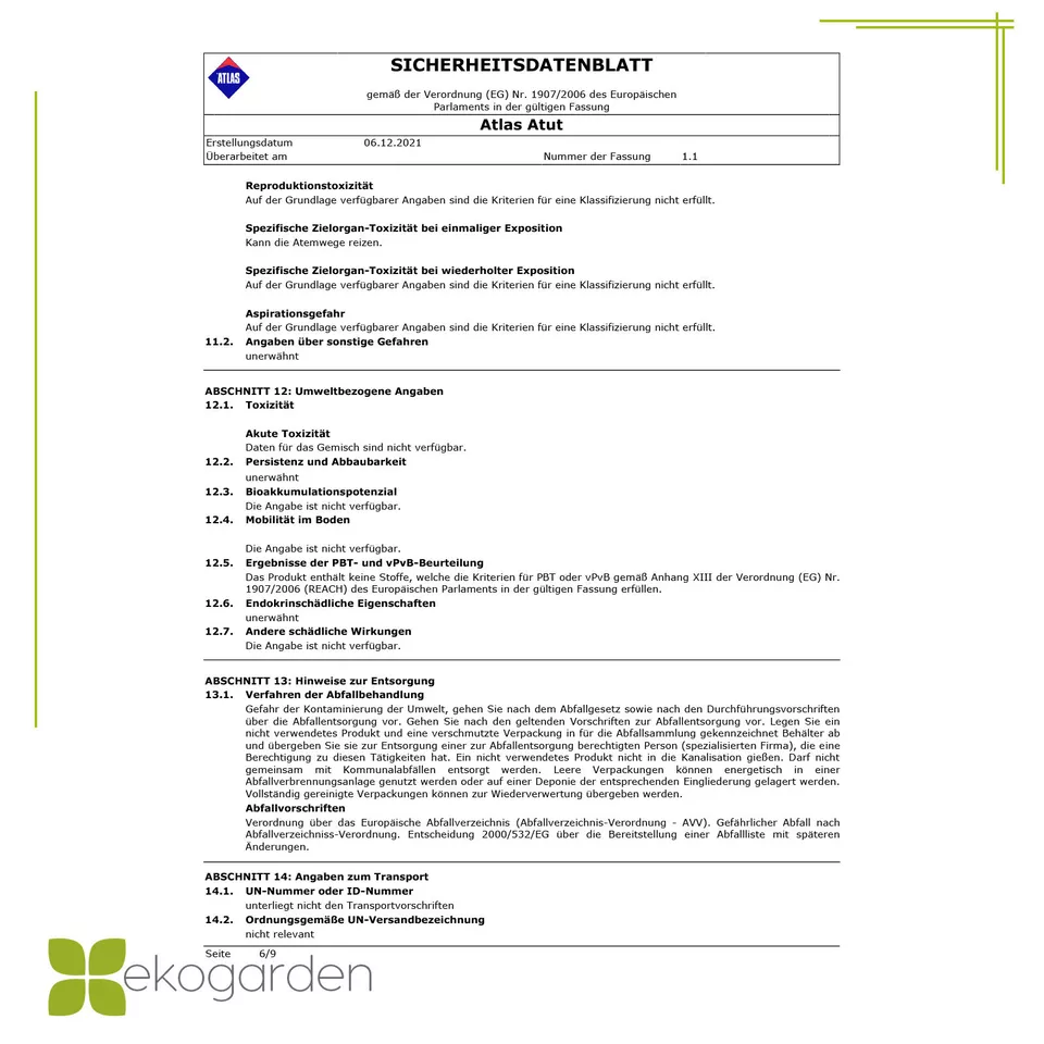 Fliesenkleber - ATLAS ATUT Fliesenkleber - ATLAS ATUT