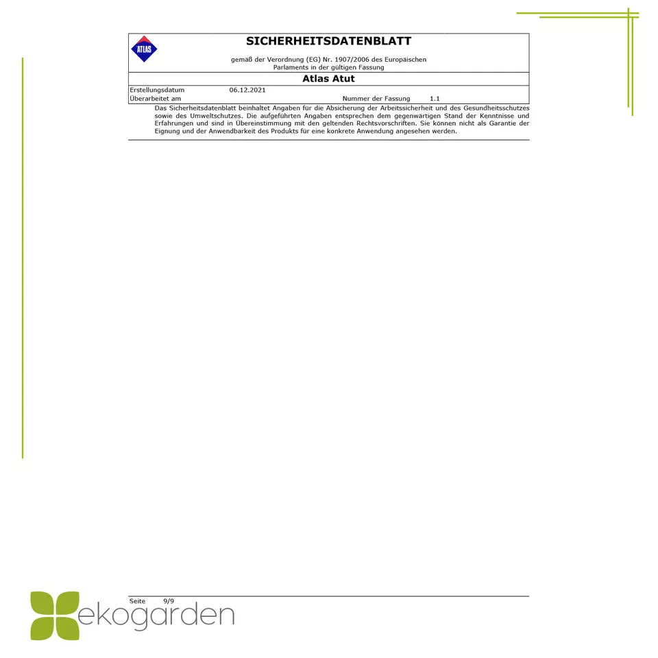 Fliesenkleber - ATLAS ATUT Fliesenkleber - ATLAS ATUT