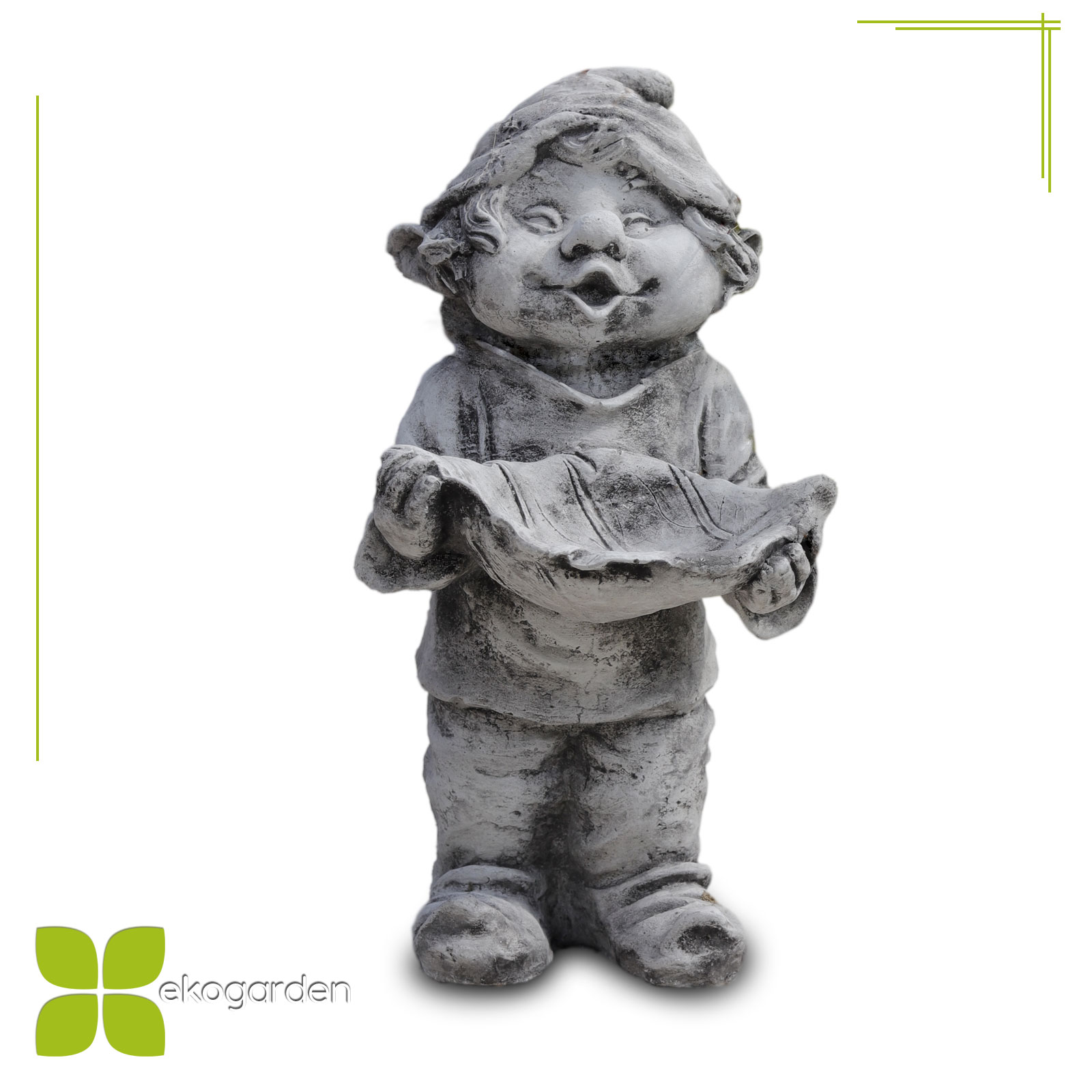 Gartenfigur Troll Gnom Zwerg Steinguss aus Beton Item No.1160